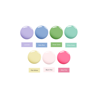 Pastel Art Gel Paints Bundle