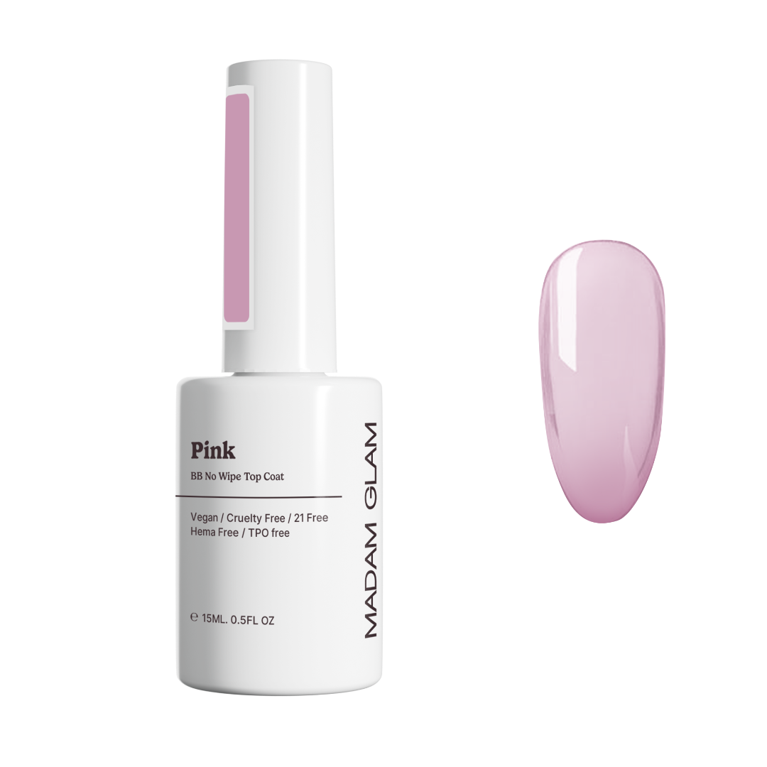Pink BB No Wipe Top Coat | Madam Glam