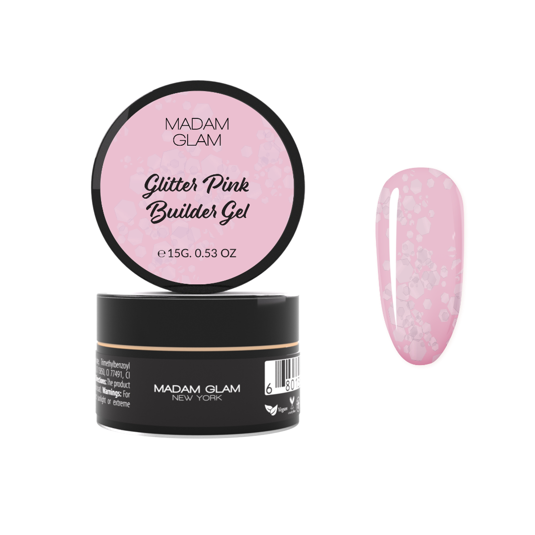 Madam_Glam_Builder_Gel_Pink_in_jar_with_flakes