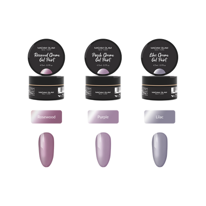 Chrome Art Gel Paints | Madam Glam