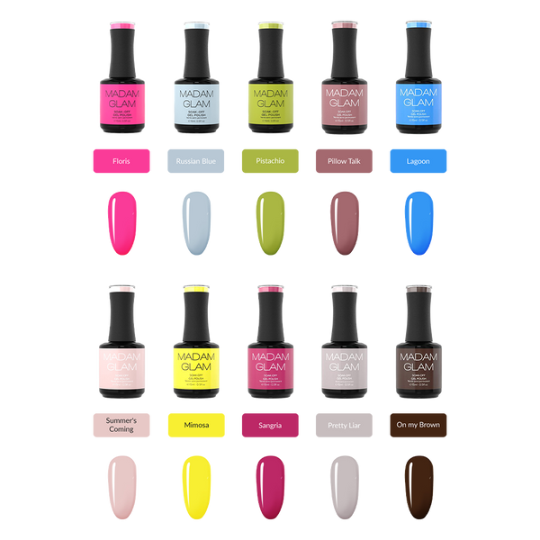 Wild Flowers Gel Bundle | Madam Glam