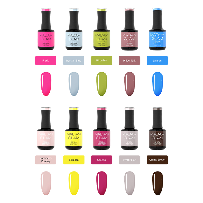 Wild Flowers Gel Bundle | Madam Glam