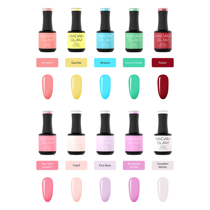 The Fiesta Gel Bundle | Madam Glam
