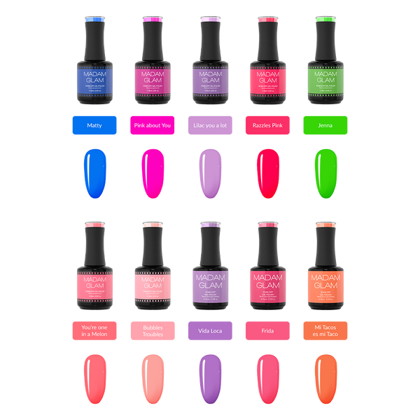 The Summer Gel Bundle | Madam Glam