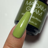 Madam_Glam_Dark_Green_Creme_Soak_Off_Gel_Pure_Nature