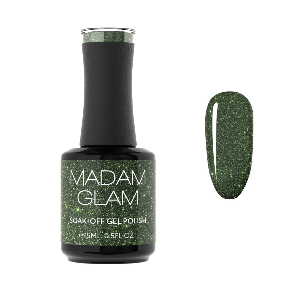 Enchanted Green | Soak Off Gel Nail Polish | Vegan | Non-Toxic