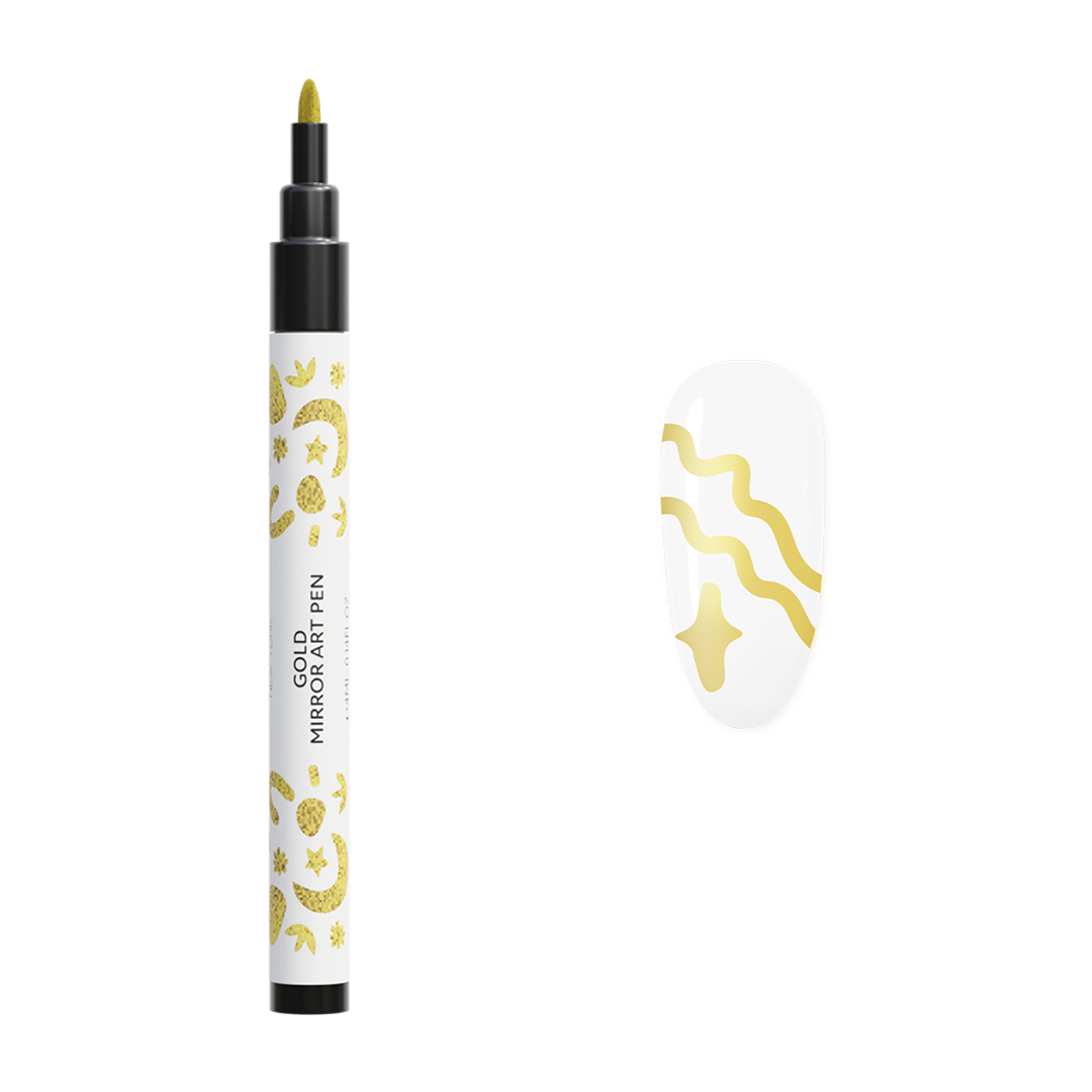 Gold Mirror Art Pen | Madam Glam