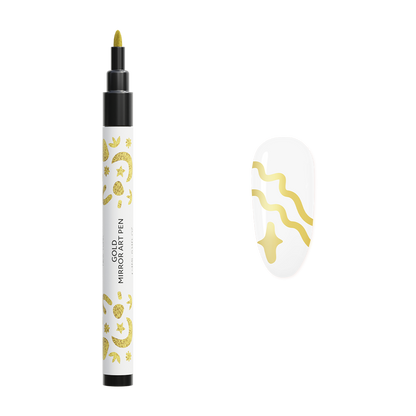 Gold Mirror Art Pen | Madam Glam