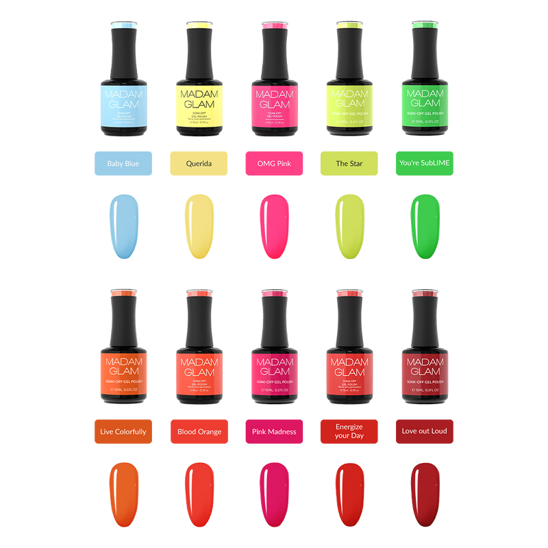 Summer Gels Bundle | Madam Glam