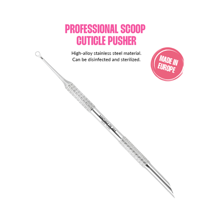 Professional Scoop Cuticle Pusher | Madam Glam