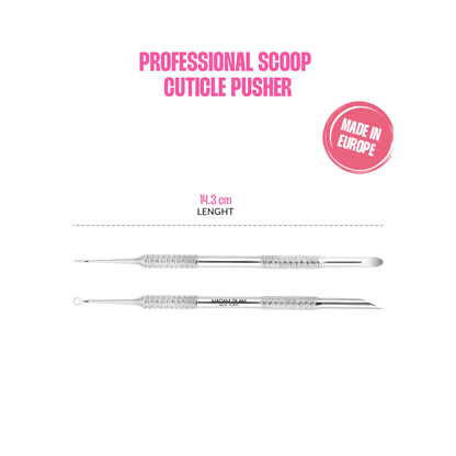Professional Scoop Cuticle Pusher | Madam Glam