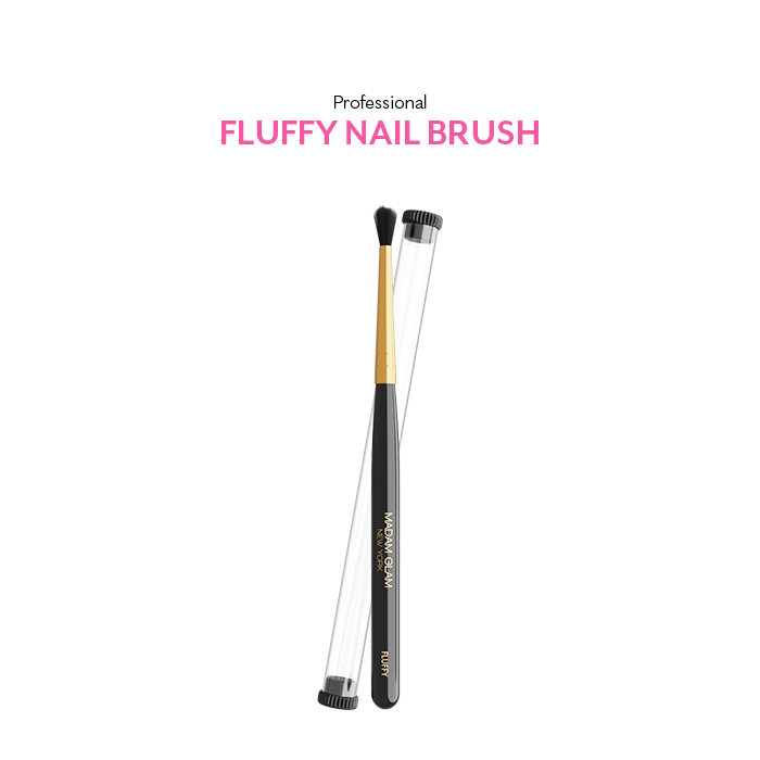 Professional Fluffy Nail Brush | Madam Glam