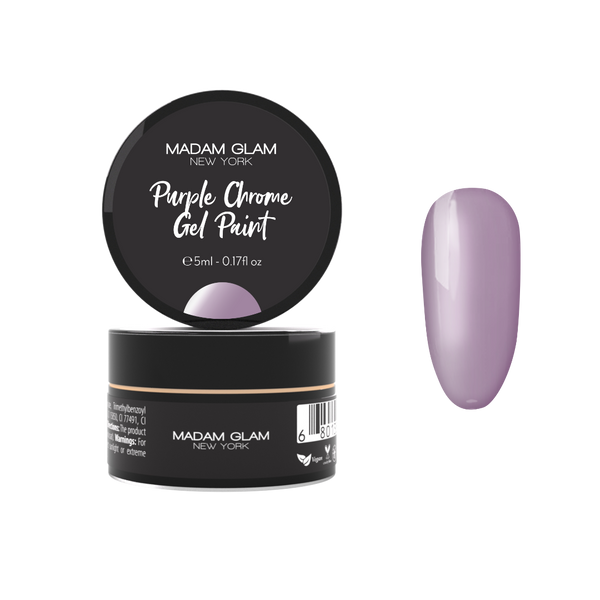 Purple Chrome Gel Paint | Soak Off Gel Nail Polish | HEMA-Free