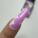 Purple Nail Art Ink