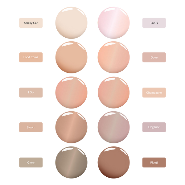 Sheer Nude Gels Bundle | Madam Glam