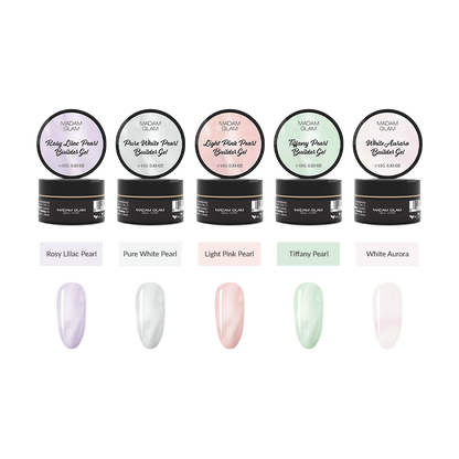Pearlescent Builder Gels