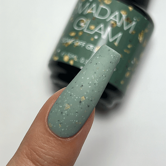 Madam_Glam_Soak_Off_Gel_Creme_Glittery_Green-Shining_Star