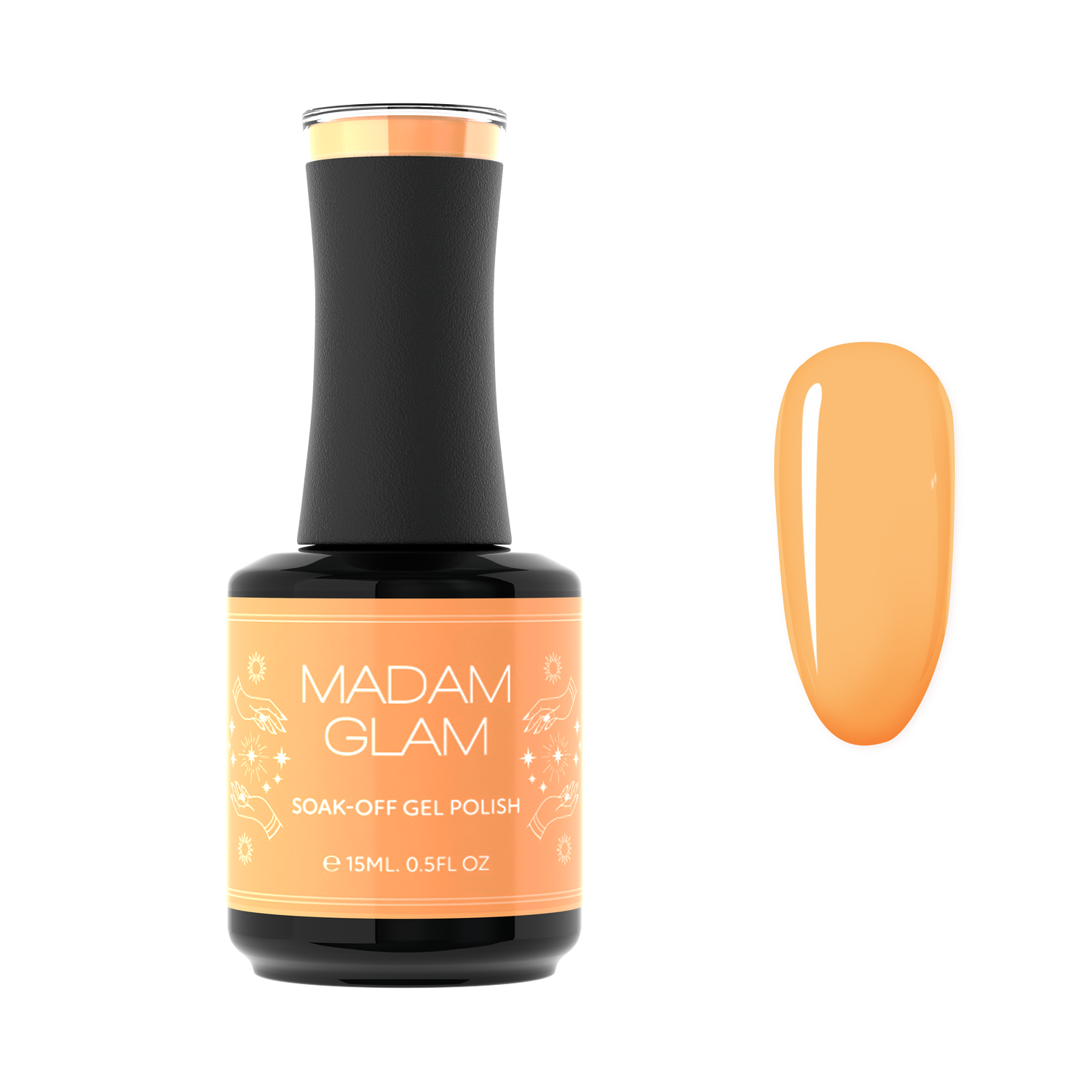Madam_Glam_Soak_Off_Gel_Creme_Yellow_Day_Star