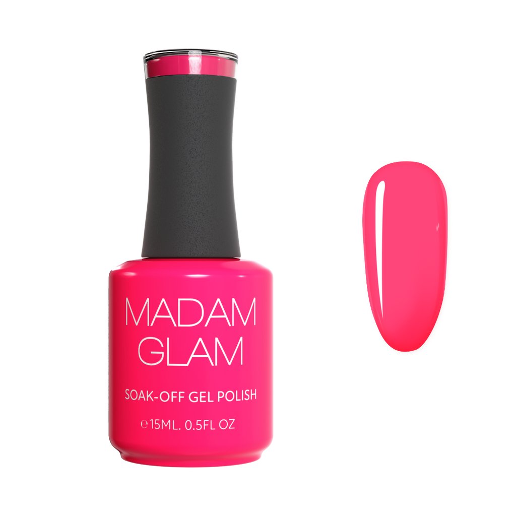 Barbieland - Neon Pink | Soak Off Gel Nail Polish | HEMA-Free
