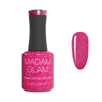 Madam_Glam_Soak_Off_Gel_Neon_Glittery_Red_Raspberry_Kiss