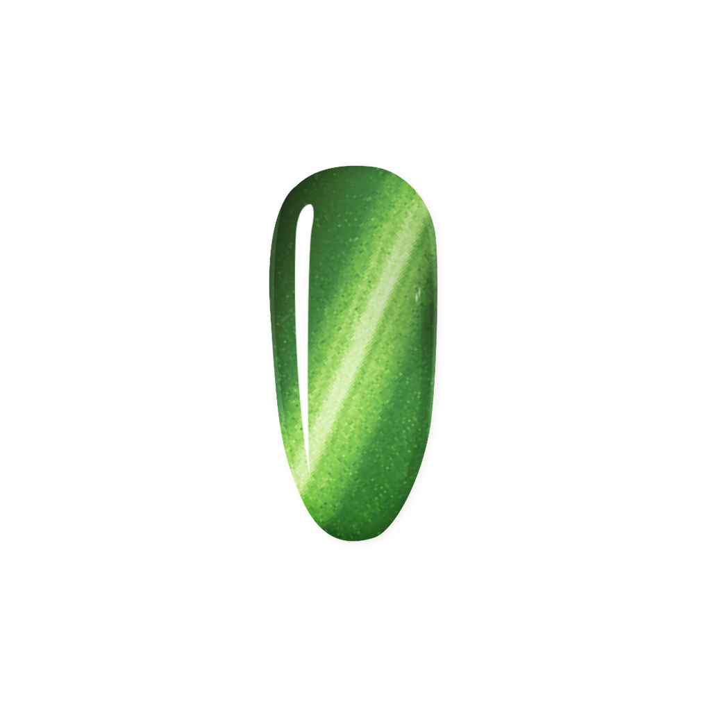 Jade Dream Green Super Cat Eye Soak Off Gel Nail Polish HEMAFree