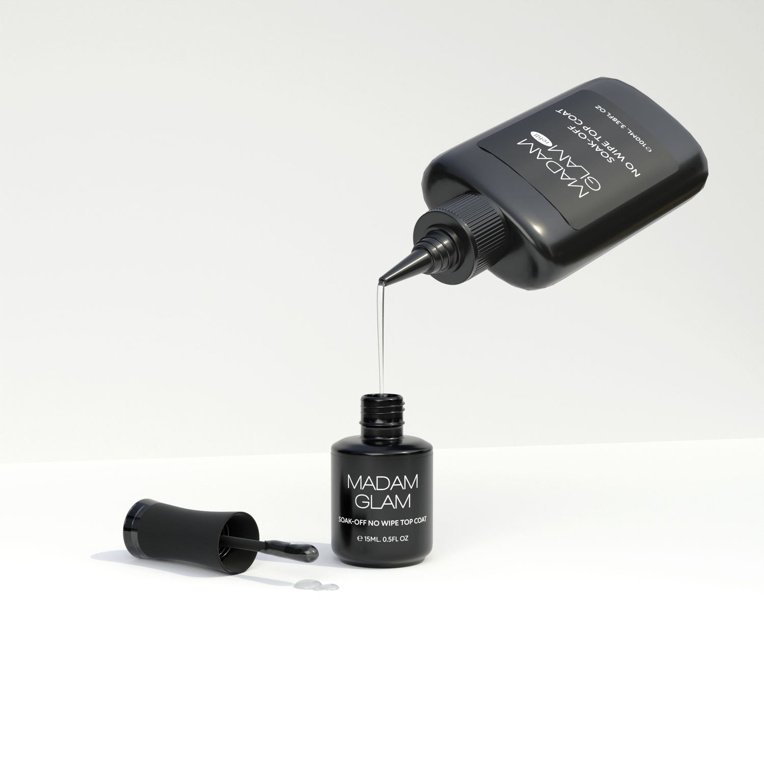 No Wipe Top Coat - Refill | Madam Glam