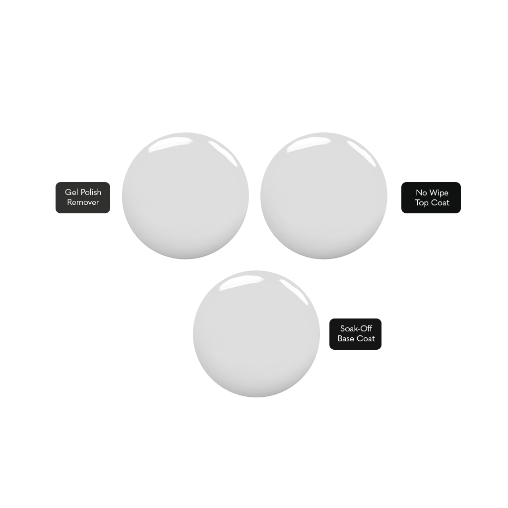 Base Coat, Top Coat &amp; Remover Bundle | Madam Glam