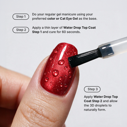 Transparent Water Drop Set