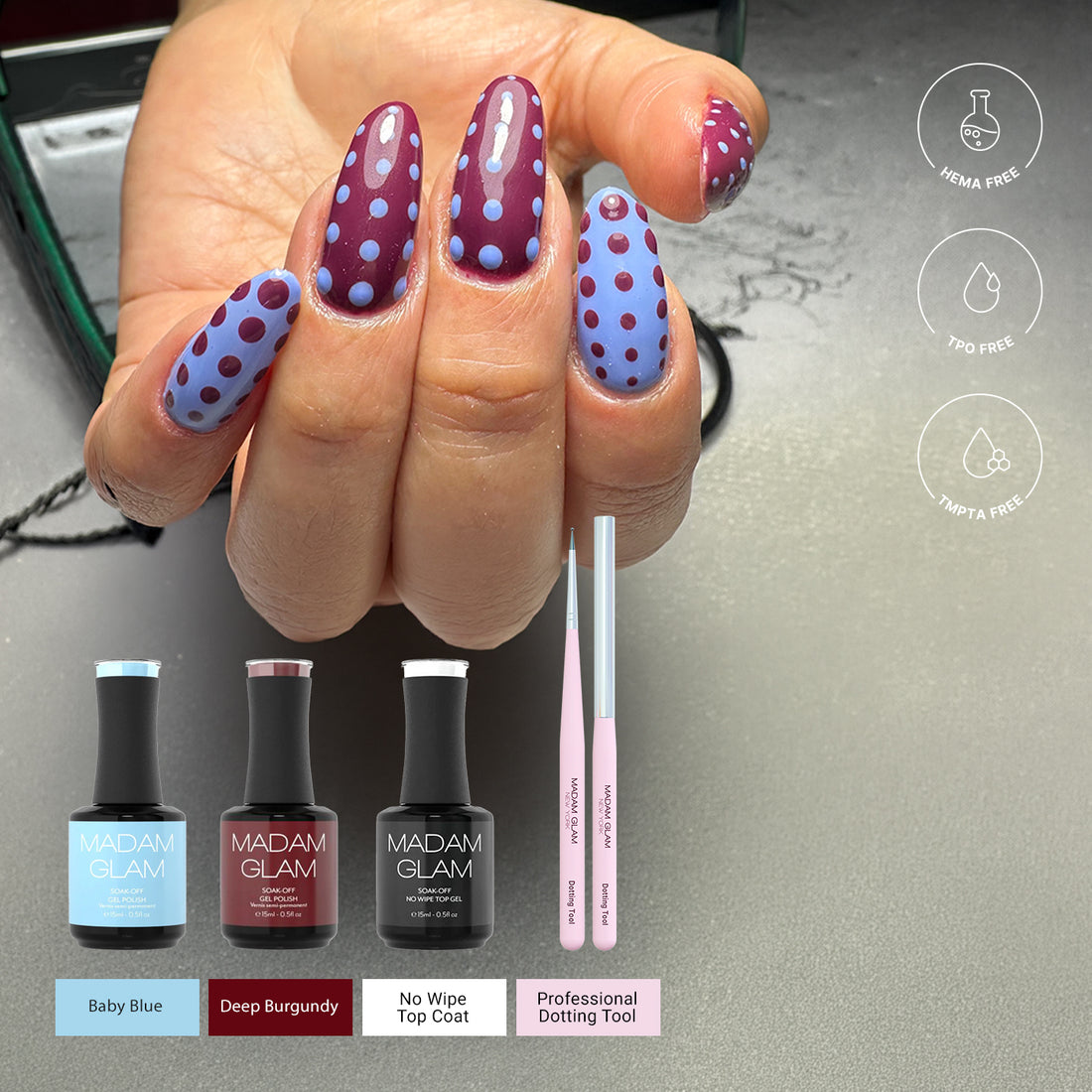 Mani of the Month - Dots
