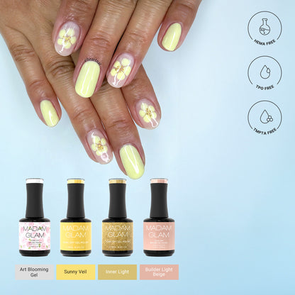 Mani of the Month - Floral Design | Madam Glam