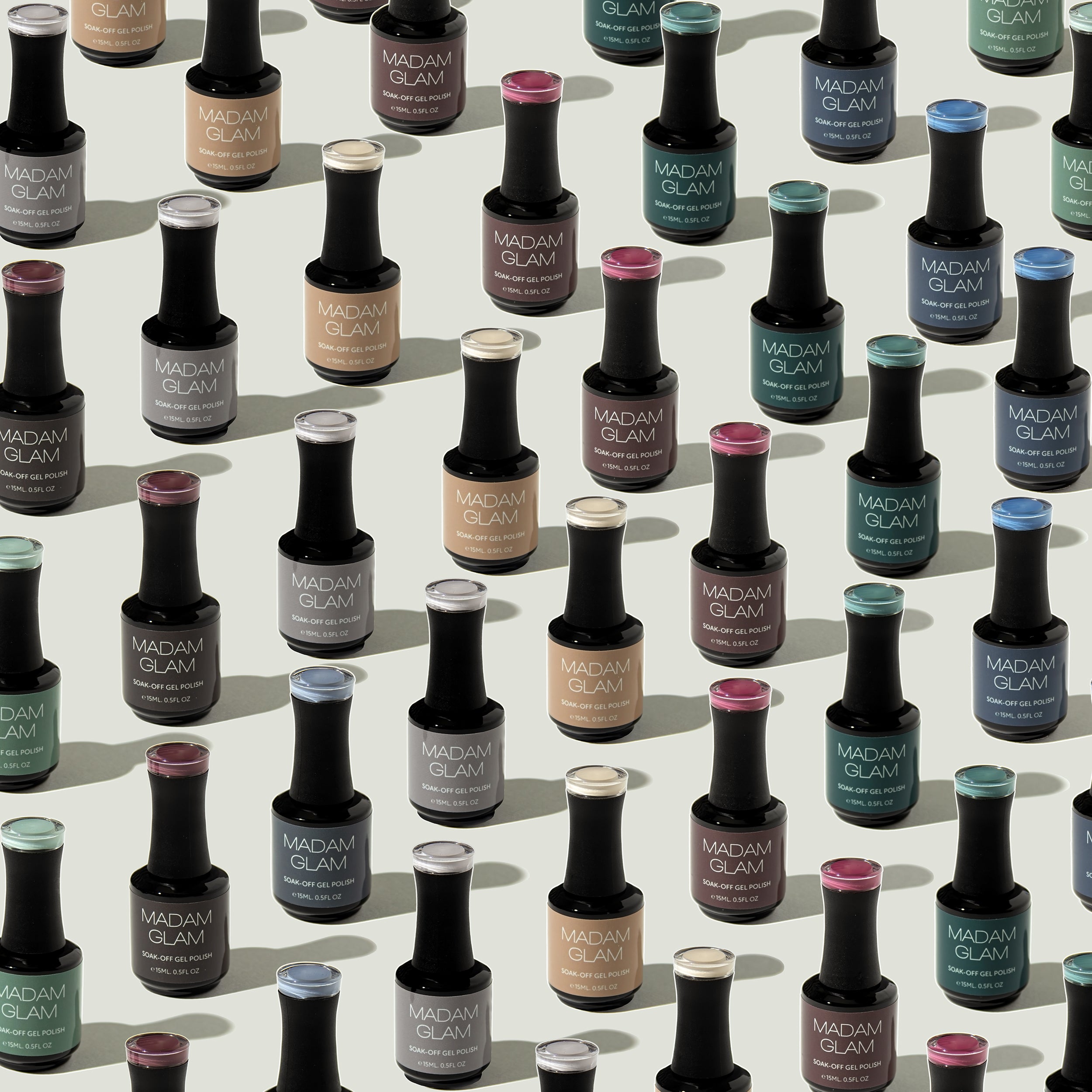 MADHANDS GLAMBODY グラムボディ　カラーレジン Glam Reborn | Gel Nail Polish Bundle | HEMA-Free | Vegan | Madam Glam