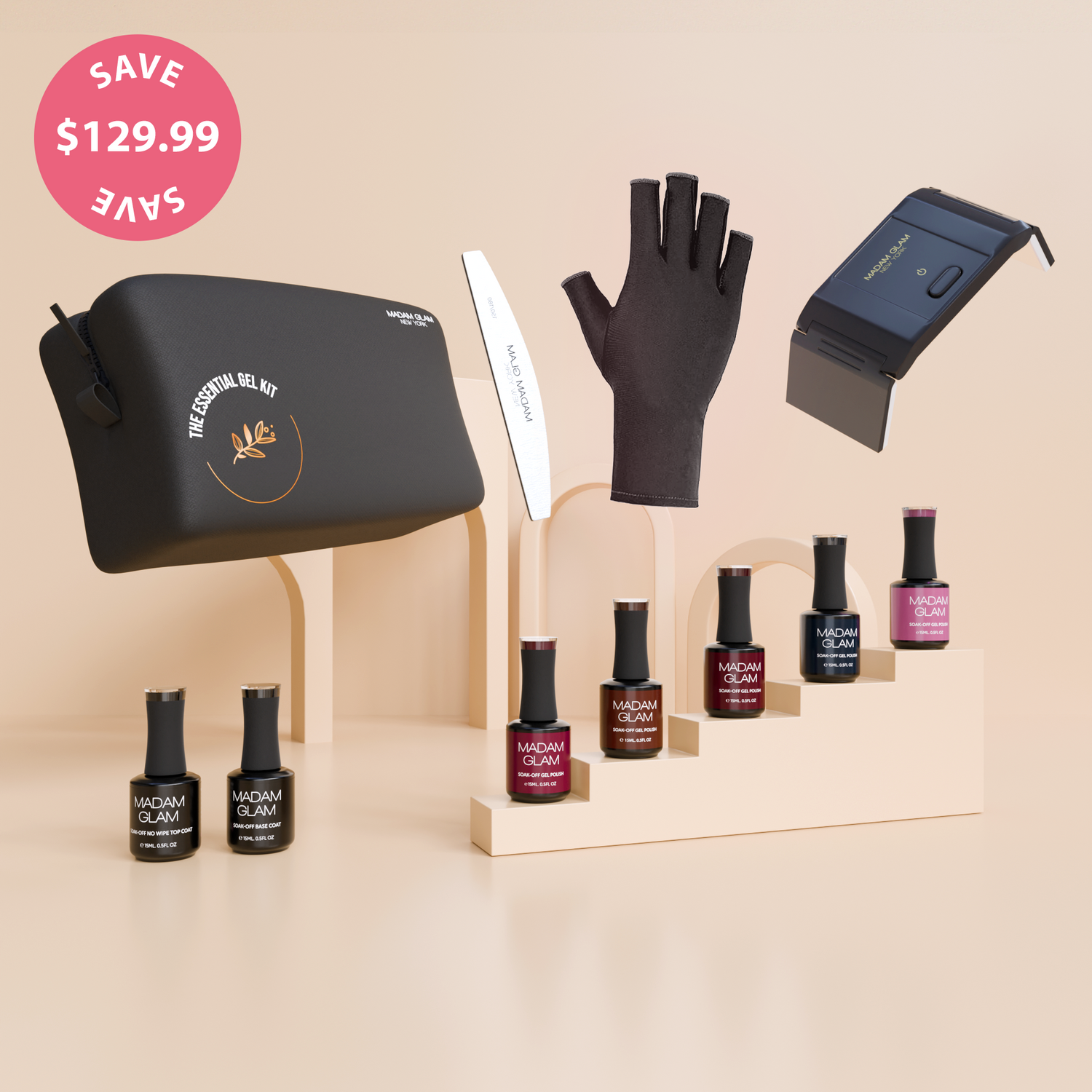At-Home Gel Manicure Kit | Madam Glam
