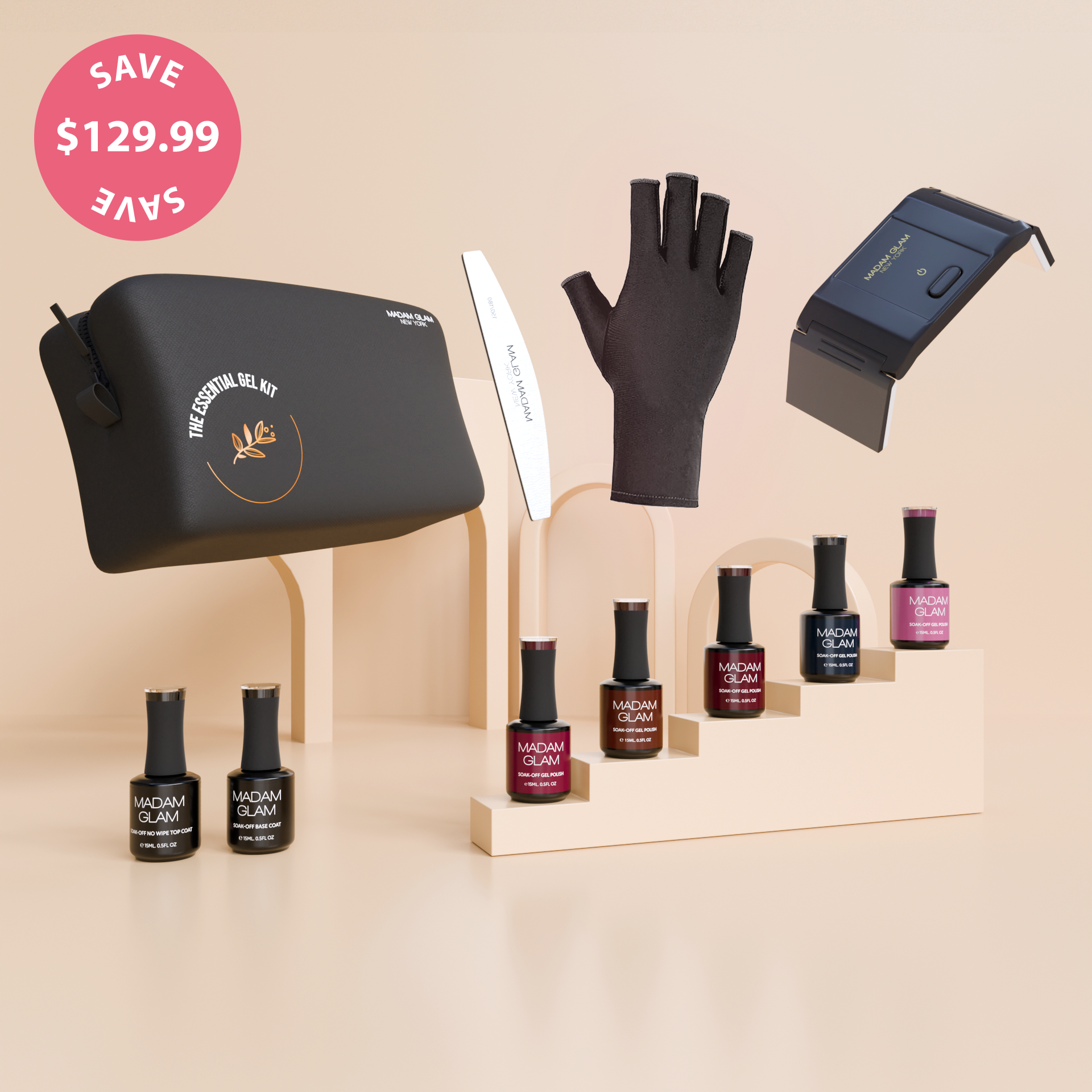 At-Home Gel Manicure Kit | Madam Glam