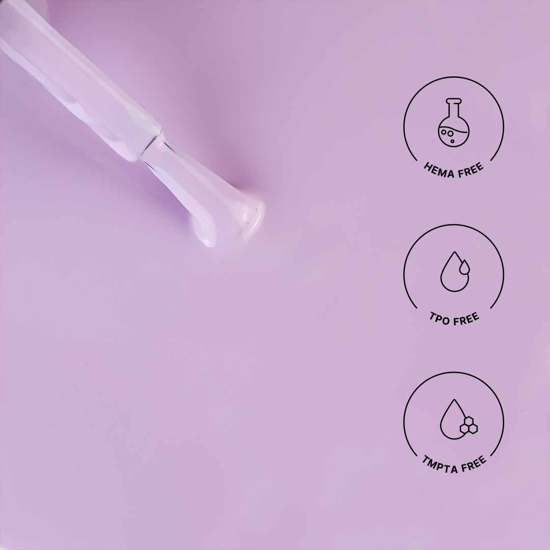 Lilac Lace - Purple | Soak Off Gel Nail Polish | HEMA-Free | Vegan
