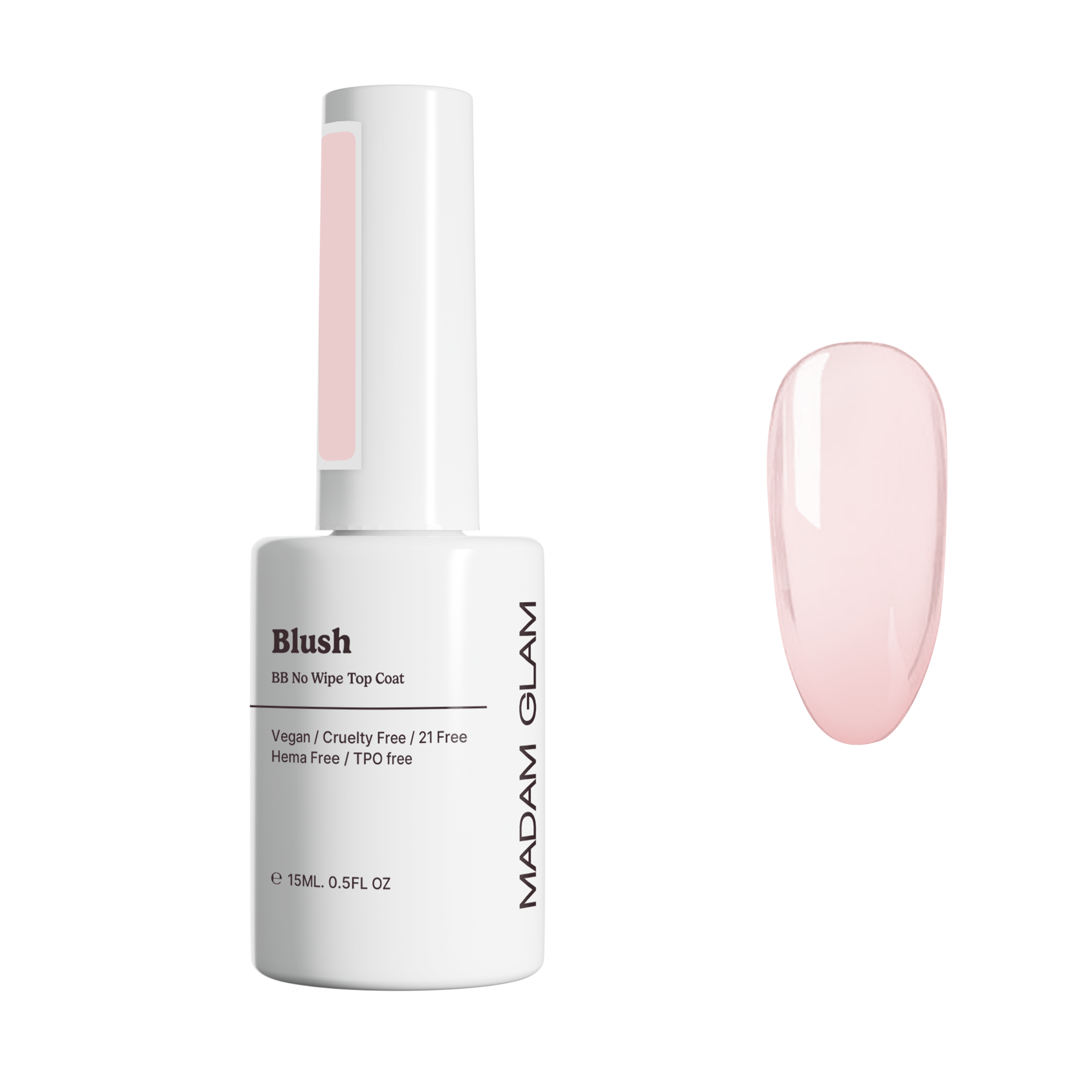Blush BB No Wipe Top Coat