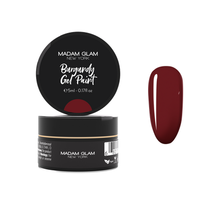 Burgundy Gel Paint