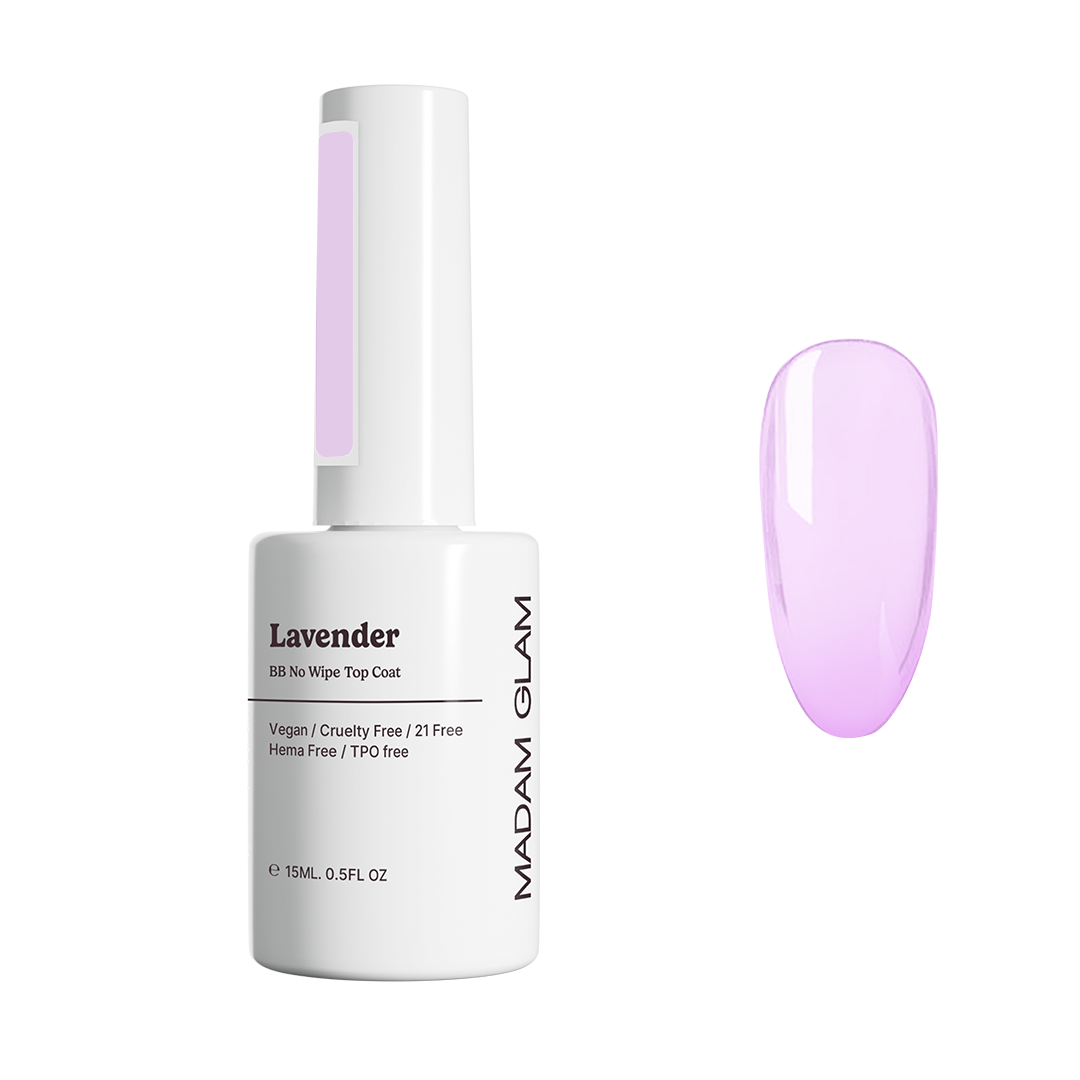 Lavender BB No Wipe Top Coat | Madam Glam