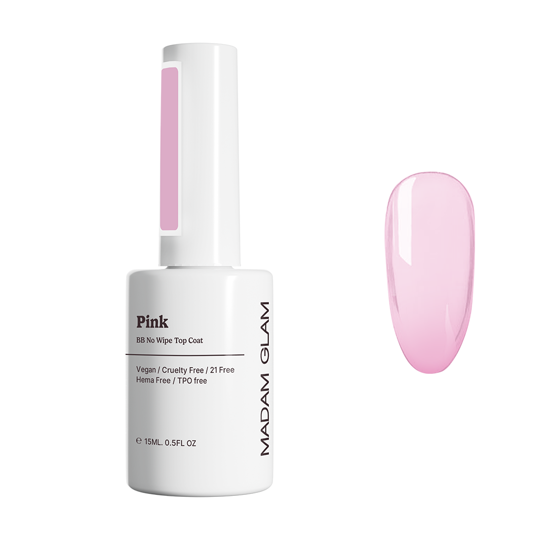 Pink BB No Wipe Top Coat | Madam Glam
