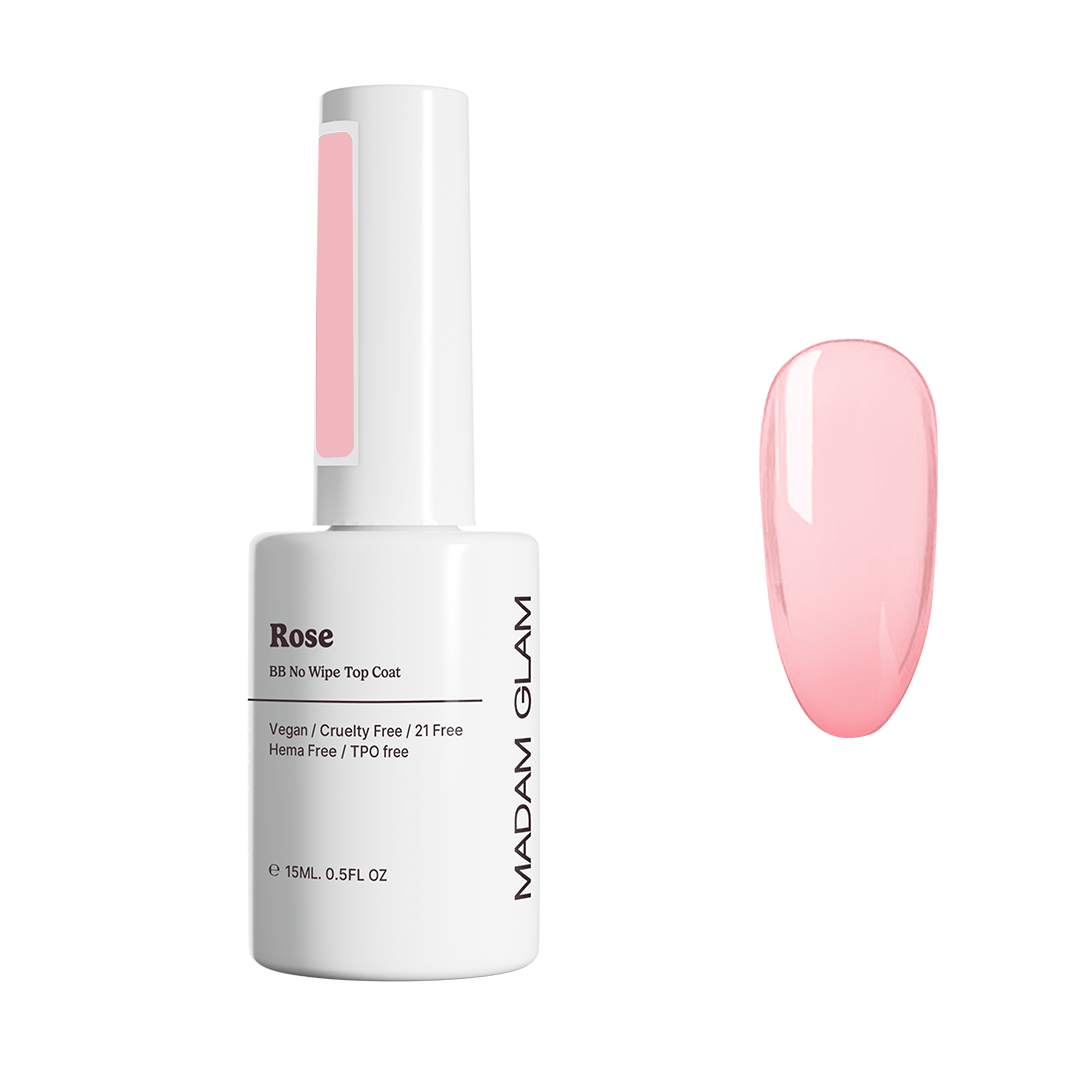 Rose BB No Wipe Top Coat | Madam Glam
