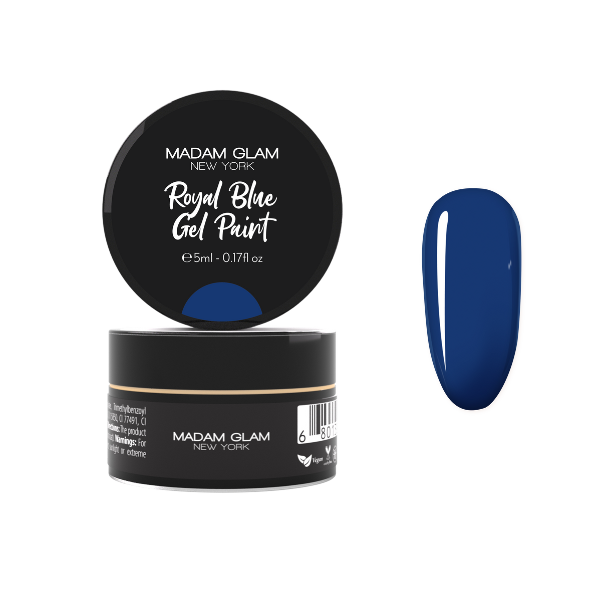 Royal Blue Gel Paint
