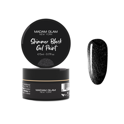 Shimmer Black Gel Paint