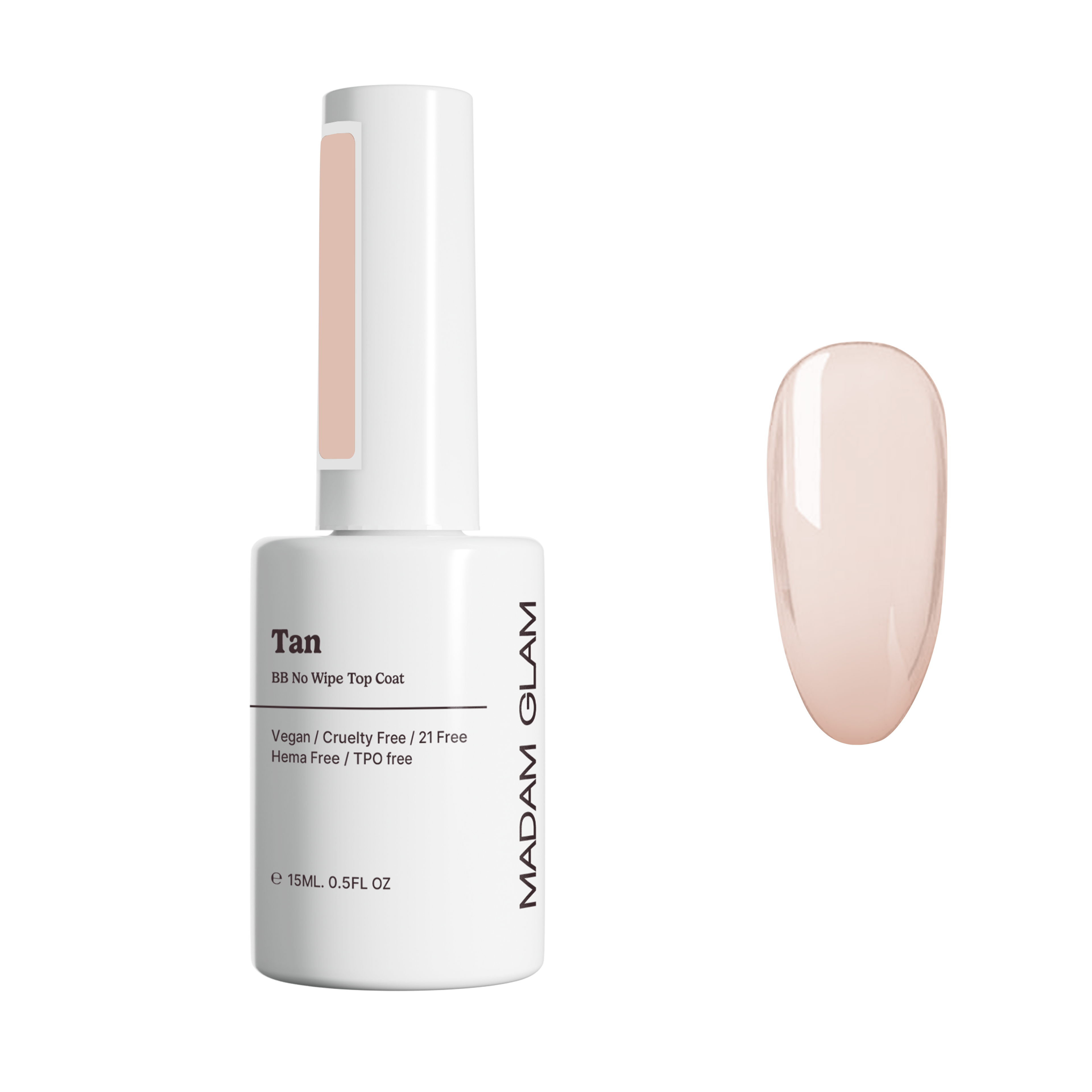 Tan BB No Wipe Top Coat