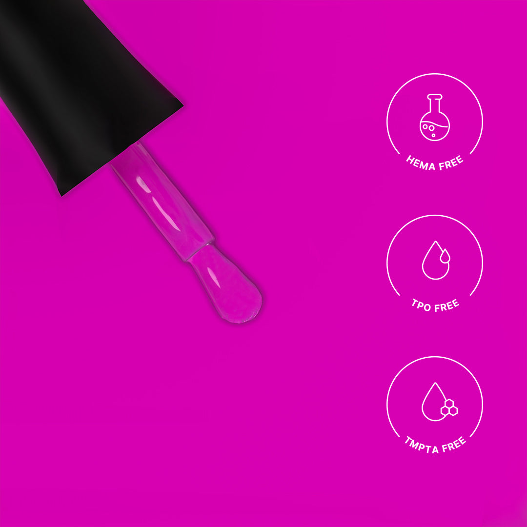 Purple Buzz - Neon Purple | Soak Off Gel Nail Polish | HEMA-Free