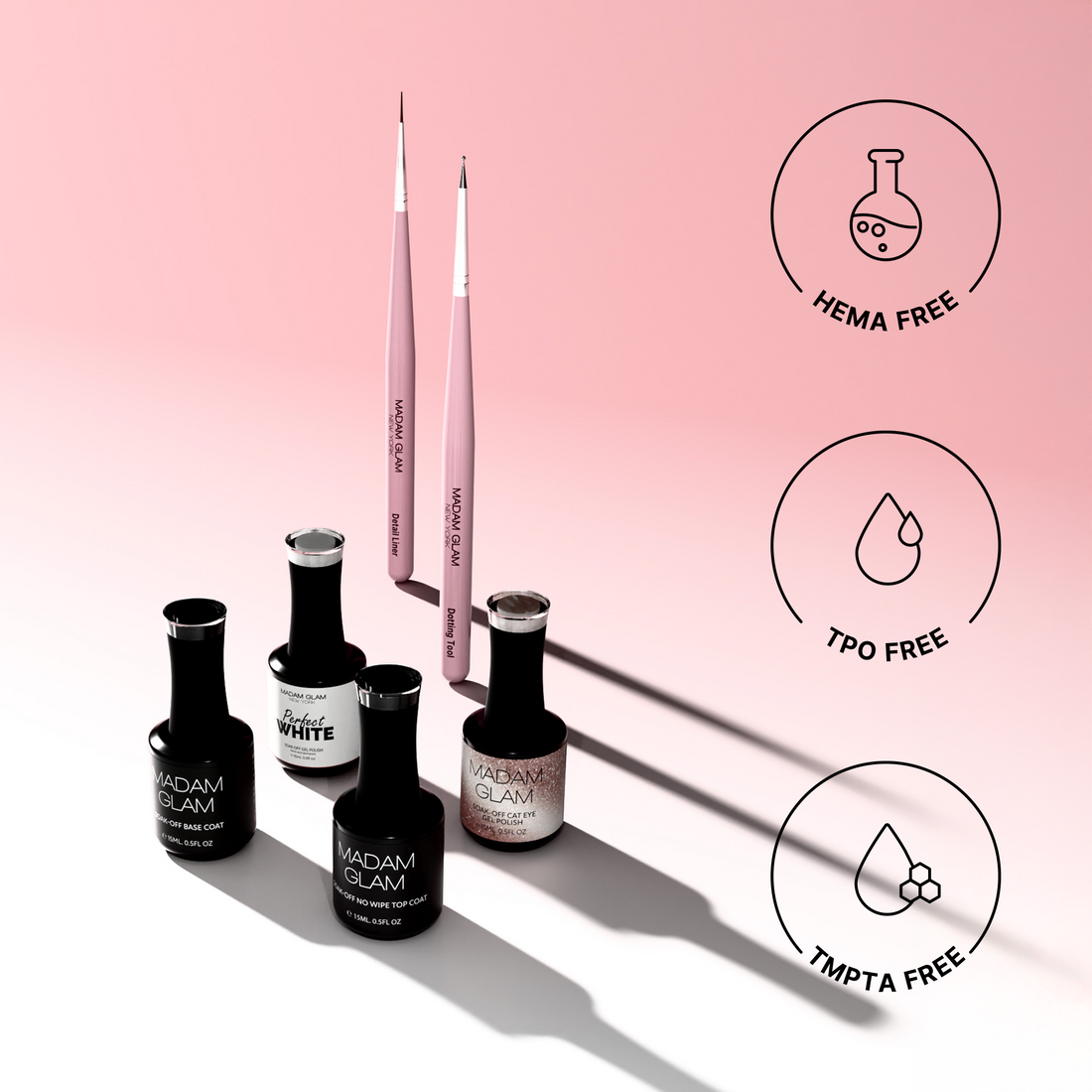 Pink Cat Eye Bundle | Madam Glam