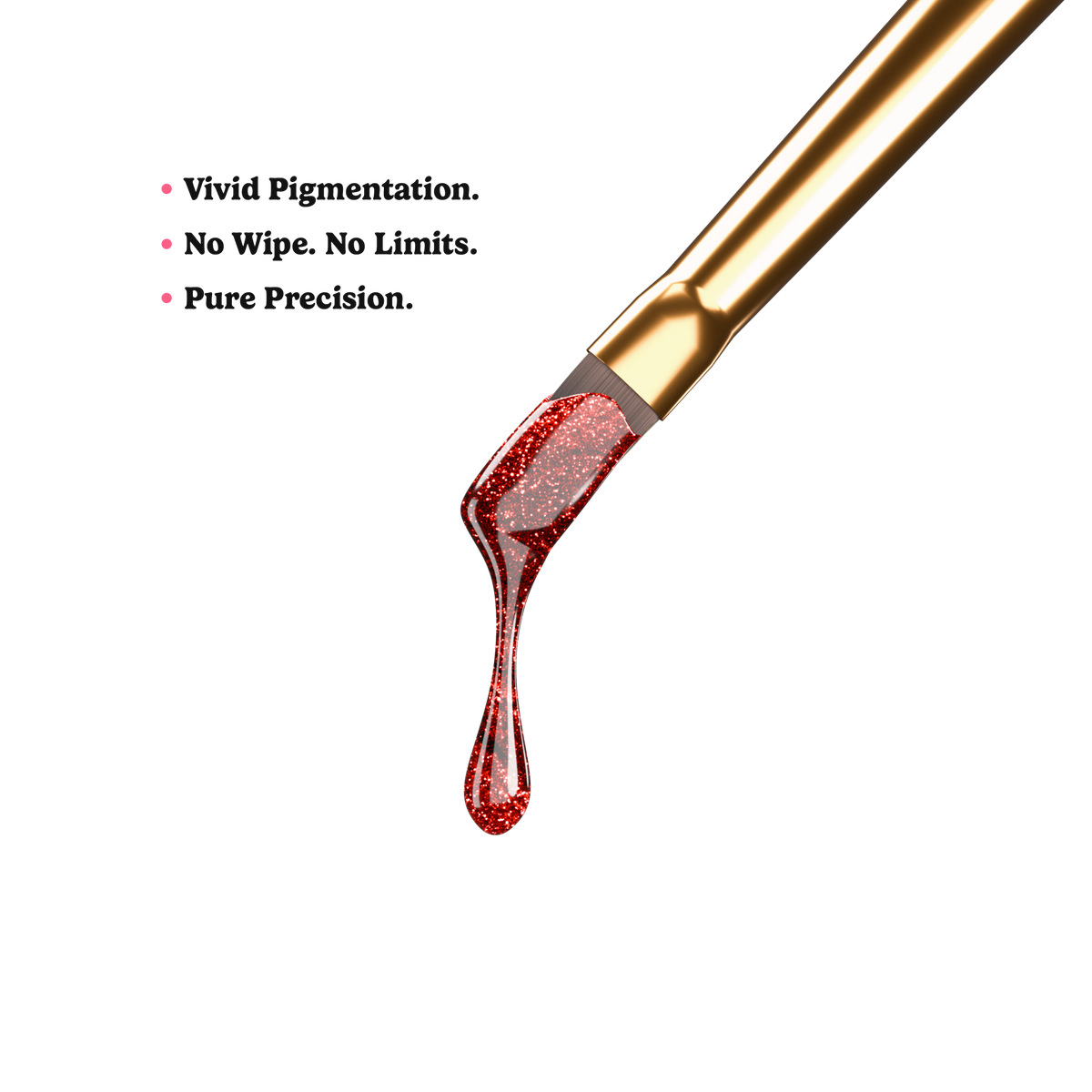 Shimmer Red Gel Paint