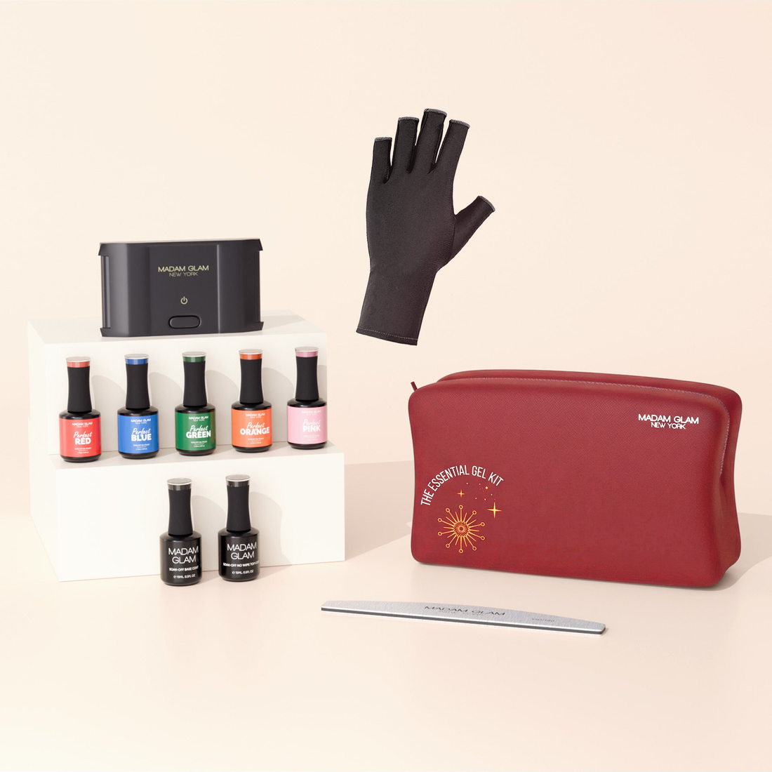 At-Home Gel Starter Kit with Base and Top | Madam Glam