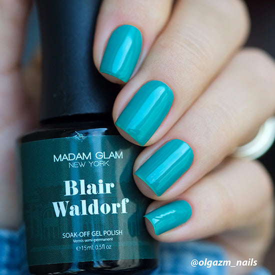 Soak_Off_Gel_Madam_Glam_Green_Blair_Waldorf
