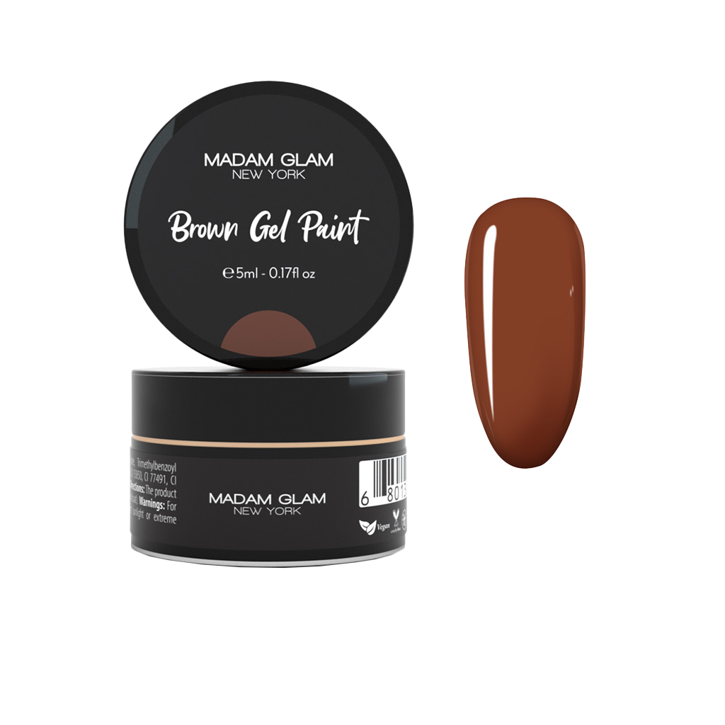 Brown Gel Paint | Madam Glam