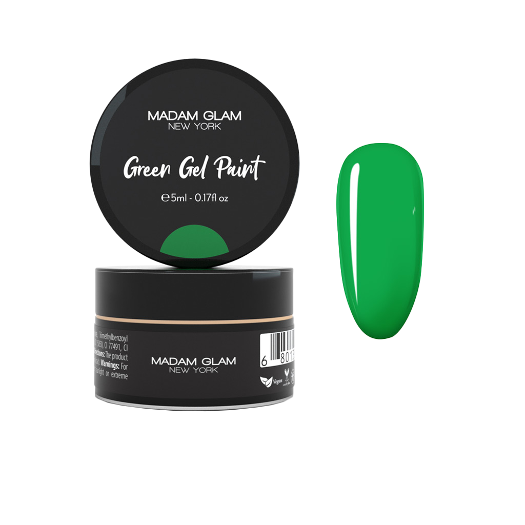 Green Gel Paint | Madam Glam