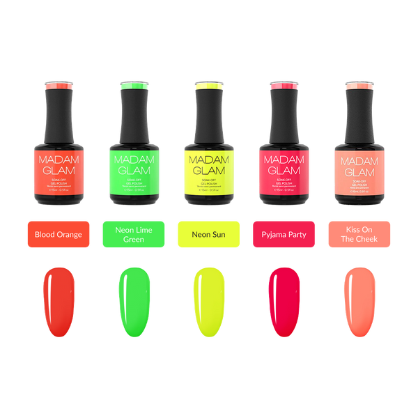 Neon Gels Bundle Party | Madam Glam